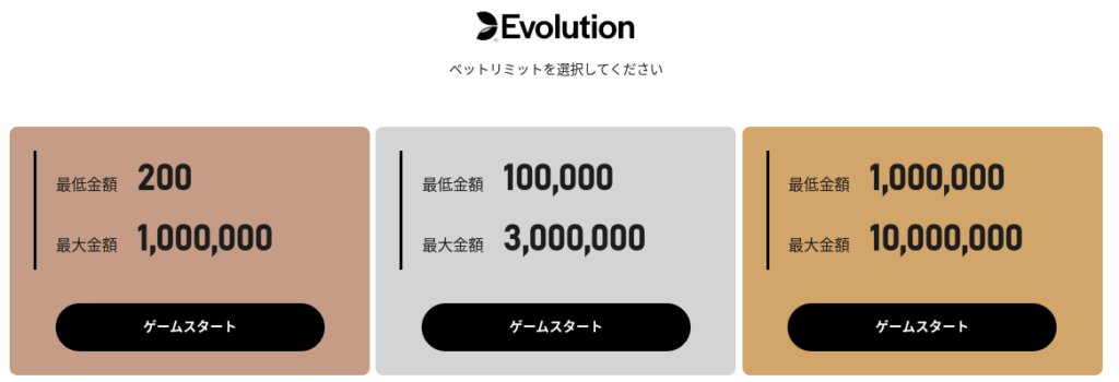 エルドアカジノ_Evolution社